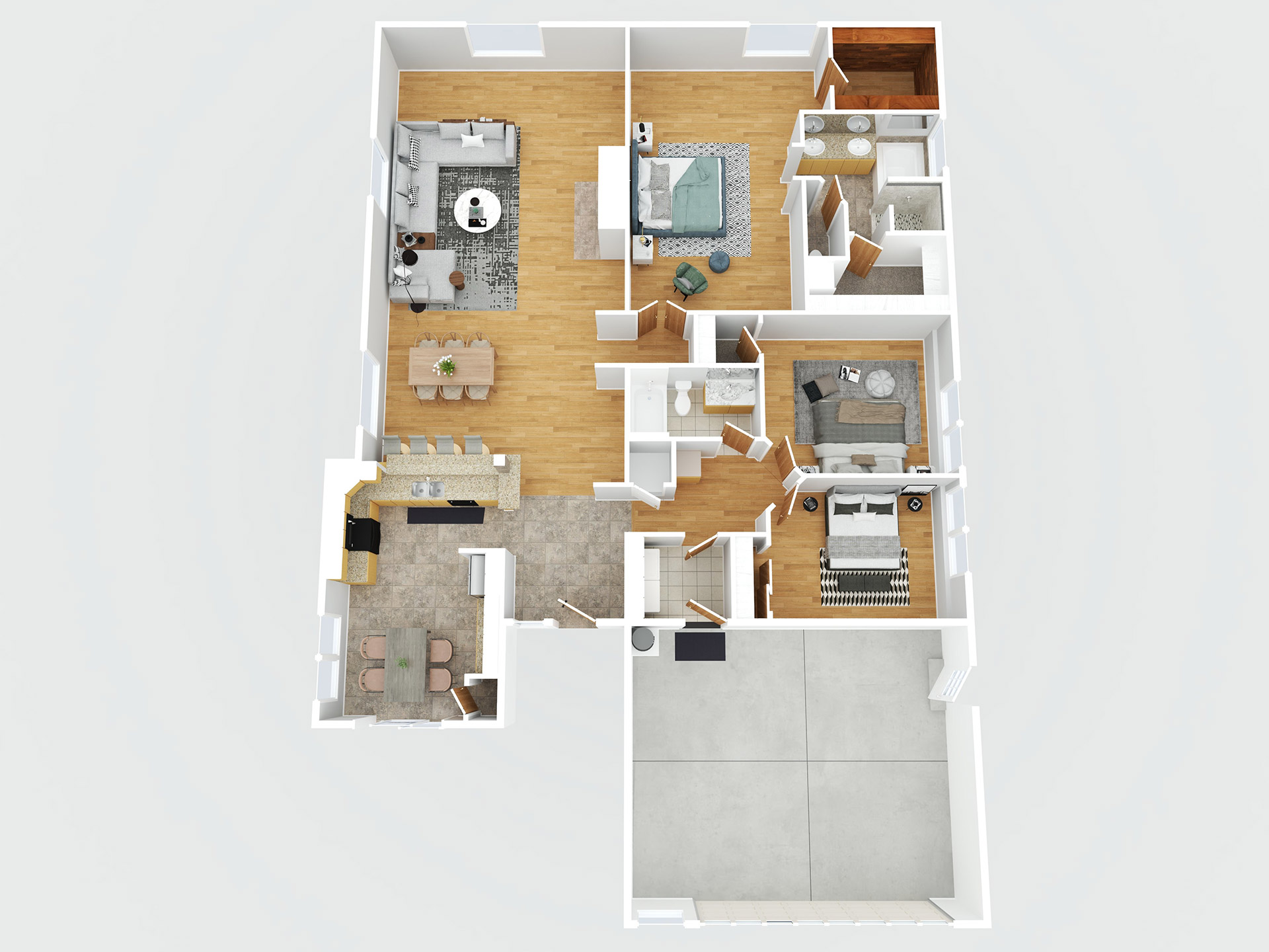 3D Floor Plan 5