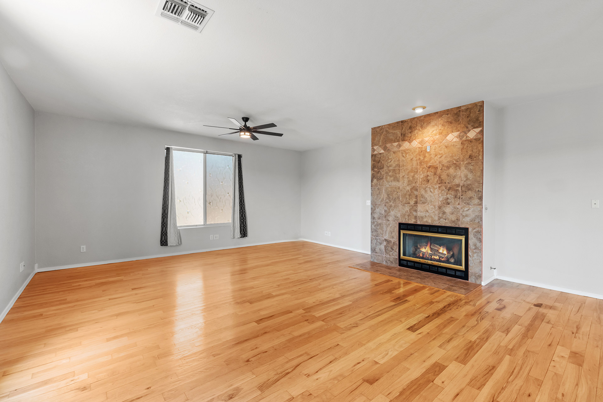 Open Living & Kitchen